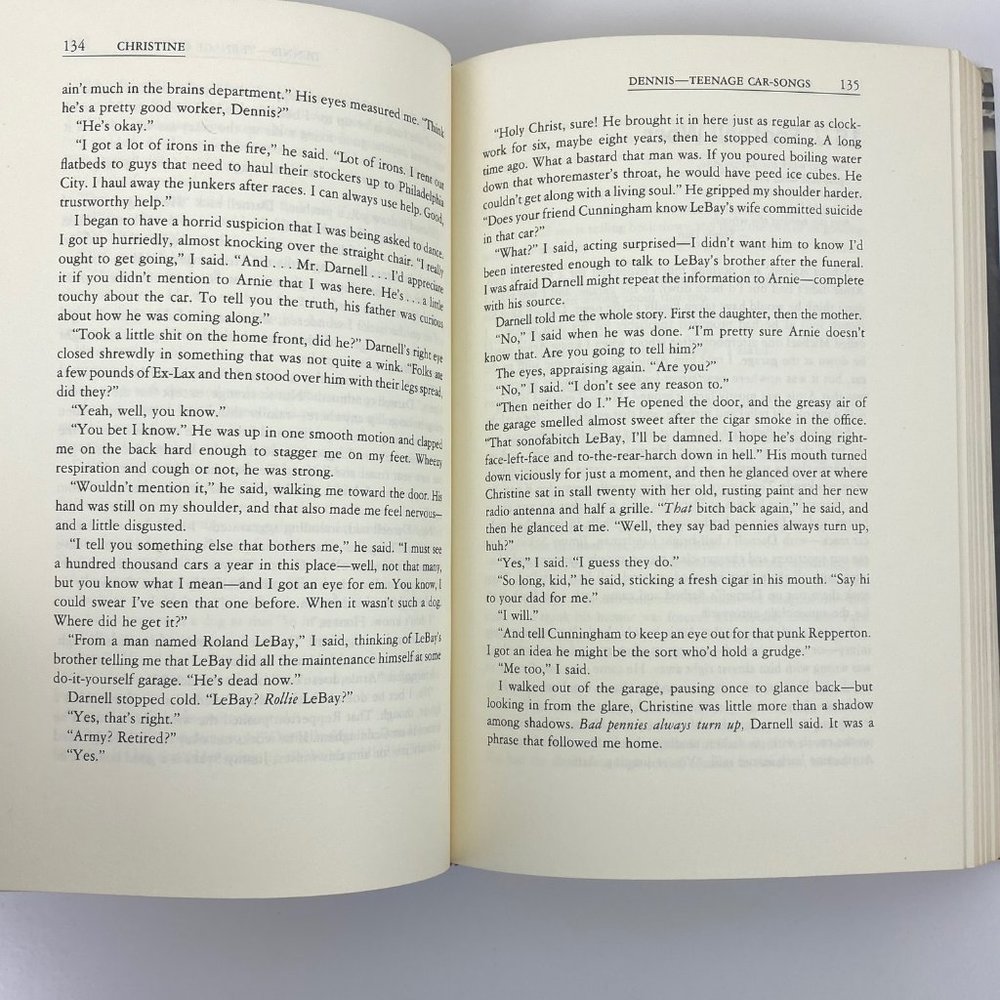 Christine by Stephen King 1983 Hardcover Book - Picture 12 of 12